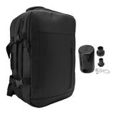 Vacuum Backpack with Pump Anti Theft Lock Expandable Travel Compression Backpack Laptop Backpack Dry and Wet Separation for Women Men Splashproof