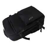 Vacuum Backpack 27L Large Capacity Water Proof 180 Degree Opening Compression Backpack with Pump for Travel Business Black