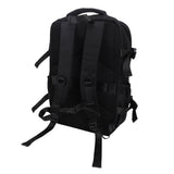 Vacuum Backpack 27L Large Capacity Water Proof 180 Degree Opening Compression Backpack with Pump for Travel Business Black