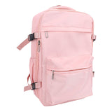 Vacuum Backpack 27L Large Capacity Water Proof 180 Degree Opening Compression Backpack with Pump for Travel Business Roseate