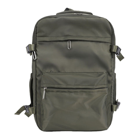 Vacuum Backpack 27L Large Capacity Water Proof 180 Degree Opening Compression Backpack with Pump for Travel Business OD Green In Australia - Darrahopens