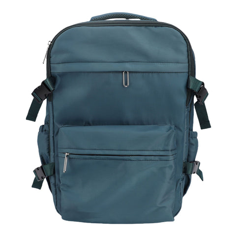 Vacuum Backpack 27L Large Capacity Water Proof 180 Degree Opening Compression Backpack with Pump for Travel Business Peacock Blue In Australia - Darrahopens