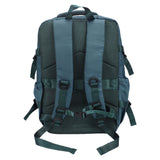 Vacuum Backpack 27L Large Capacity Water Proof 180 Degree Opening Compression Backpack with Pump for Travel Business Peacock Blue