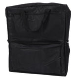 Solar Panel Storage Bag Double Layer Folding Travel Solar Panel Carrying Case for Camping RV Trips Parties