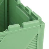 Toys Storage Box with Building Baseplate 37L Stackable Foldable Building Blocks Organizer Storage Container for Home Green In Australia - Darrahopens