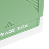 Toys Storage Box with Building Baseplate 37L Stackable Foldable Building Blocks Organizer Storage Container for Home Green In Australia - Darrahopens