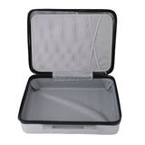 Document Box Multi Compartment Fire Proof Water Proof Shock Proof Document Hard Case with Combination Lock for Money Passport Certificates