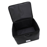 Fireproof Document Box Water Proof Antistatic Reflective Stripe Portable File Box with Lock for CD DVD USB Photos