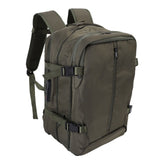 Vacuum Compression Backpack Expandable Water Proof Wet Dry Separation Carry On Backpack with Laptop Compartment Lock for Business Travel Green