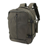 Vacuum Compression Backpack Expandable Water Proof Wet Dry Separation Carry On Backpack with Laptop Compartment Lock for Business Travel Green