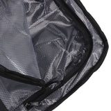 Vacuum Compression Backpack Expandable Water Proof Wet Dry Separation Carry On Backpack with Laptop Compartment Lock for Business Travel Grey