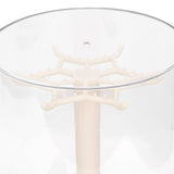 Doll Rotating Clear Display Case Transparent Figures Doll Protective Storage Box for Doll Collection White In Australia - Darrahopens