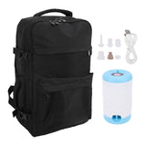 Vacuum Travel Backpack with Pump for Women Men Laptop Water Proof Work Compression Bag Casual Daypack