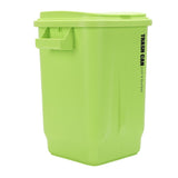Kitchen Trash Can with Lid PP Garbage Can Waste Basket with Handle for Bathroom Bedroom Office Living Room Green In Australia - Darrahopens