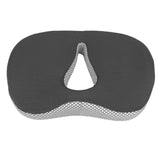 Seat Cushion Memory Foam Slow Rebound Cushion with Washable Cover for Office Chair Car Seat Long Sitting Workers Dark Grey 46x38x11cm / 18.11x14.96x4.33in