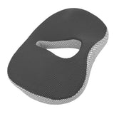 Seat Cushion Memory Foam Slow Rebound Cushion with Washable Cover for Office Chair Car Seat Long Sitting Workers Dark Grey 46x38x11cm / 18.11x14.96x4.33in