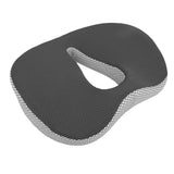 Seat Cushion Memory Foam Slow Rebound Cushion with Washable Cover for Office Chair Car Seat Long Sitting Workers Dark Grey 46x38x11cm / 18.11x14.96x4.33in