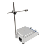 Magnetic Stirrer 2000ml 300 to 2600r/min Constant Temperature Magnetic Stirrer Heating Plate with Stir Bar for Food Experiment Research EU Plug 100-240V