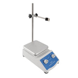 Magnetic Stirrer 2000ml 300 to 2600r/min Constant Temperature Magnetic Stirrer Heating Plate with Stir Bar for Food Experiment Research EU Plug 100-240V
