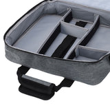 DJ Mixer Bag with Removable Divider Padded Protection Audio Mixer Carrying Case for Microphone Cable Music Equipment In Australia - Darrahopens