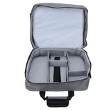 DJ Mixer Bag with Removable Divider Padded Protection Audio Mixer Carrying Case for Microphone Cable Music Equipment