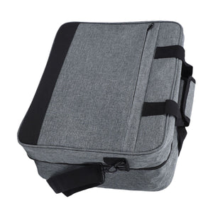 DJ Mixer Bag with Removable Divider Padded Protection Audio Mixer Carrying Case for Microphone Cable Music Equipment