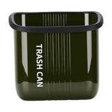 Hanging Trash Can Wide Opening Space Saving Under Counter Small Waste Bin with Press Ring for Kitchen Bathroom OD Green In Australia - Darrahopens