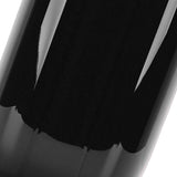 Hanging Trash Can Wide Opening Space Saving Under Counter Small Waste Bin with Press Ring for Kitchen Bathroom Black