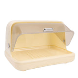 Dish Drying Box Multifunctional Space Saving Dish Drainer with Lid Plastic Cups Storage Rack for Kitchen Accessories L Beige