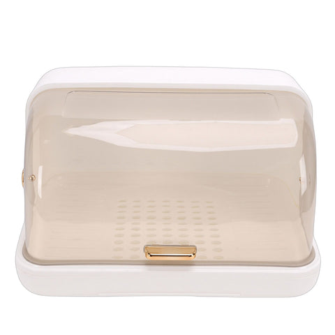 Dish Bowl Drying Box Large Capacity Space Saving Dust Proof Plastic Dish Drainer Rack with Lid for Kitchen L White In Australia - Darrahopens