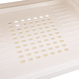 Dish Bowl Drying Box Large Capacity Space Saving Dust Proof Plastic Dish Drainer Rack with Lid for Kitchen L White In Australia - Darrahopens