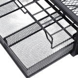 2 Tier Coffee Pod Holder Coffee Capsule Organizer Pull Out Drawers for Kitchen Countertop Coffee Station Black Hollow
