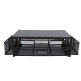 2 Tier Coffee Pod Holder Coffee Capsule Organizer Pull Out Drawers for Kitchen Countertop Coffee Station Black Plate In Australia - Darrahopens