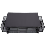 2 Tier Coffee Pod Holder Coffee Capsule Organizer Pull Out Drawers for Kitchen Countertop Coffee Station Black Plate
