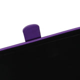 Hair Tool Travel Bag PU Hair Dryer Carrying Case Anti Scratch Splashproof Hair Styling Tool Storage Box for Home Purple