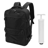 Vacuum Backpack 40L Large Capacity Air Vacuum Travel Compression Backpack with Pump for Camping Hiking