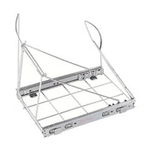 Pull Out Trash Can Holder Under Cabinet Sliding Garbage Can Organizer Stainless Steel Extendable for 30-40 Quart Bins In Australia - Darrahopens