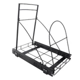 Pull Out Trash Can Rack Heavy Duty Adjustable Quiet Rail Slide Out Trash Can Rack for Kitchen