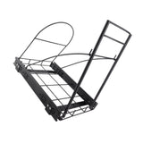 Pull Out Trash Can Rack Heavy Duty Adjustable Quiet Rail Slide Out Trash Can Rack for Kitchen