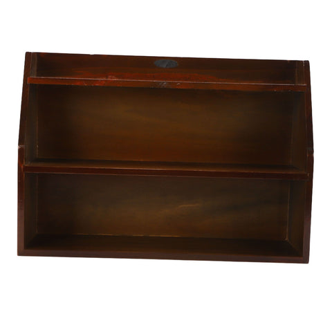 Solid Wood Storage Rack Stable Minimalist Space Saving Wall Mounted Display Shelf for Teacups In Australia - Darrahopens