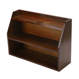 Solid Wood Storage Rack Stable Minimalist Space Saving Wall Mounted Display Shelf for Teacups