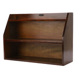 Solid Wood Storage Rack Stable Minimalist Space Saving Wall Mounted Display Shelf for Teacups