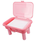 Portable Sand Painting Light Box for Kids Light Up Sensory Table USB Powered with 10 Level Brightness 3 Color Modes