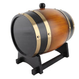 3L Large Capacity Retro Color Oak Wood Red Wine Barrel Bucket Keg Storage Container for Home In Australia - Darrahopens