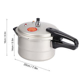 Explosion Proof Household Pressure Cooker with Steaming Layer for Gas Electric Ceramic Stove(20cm )