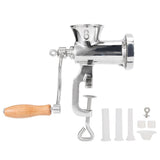 Stainless Steel Hand Cranking Manual Meat Grinder Mincer Grinding Machine for Spices Meat