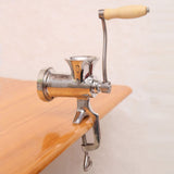Stainless Steel Hand Cranking Manual Meat Grinder Mincer Grinding Machine for Spices Meat