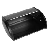 Large Capacity Stainless Steel Bread Box Holder Bin Container Kitchen Storage OrganizerBlack