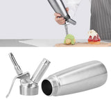 304 Stainless Steel Cream Foamer Whipper Dispenser Coffee Dessert Cake DIY Bake Tools500ML