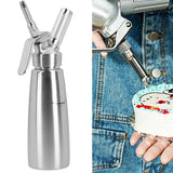304 Stainless Steel Cream Foamer Whipper Dispenser Coffee Dessert Cake DIY Bake Tools500ML